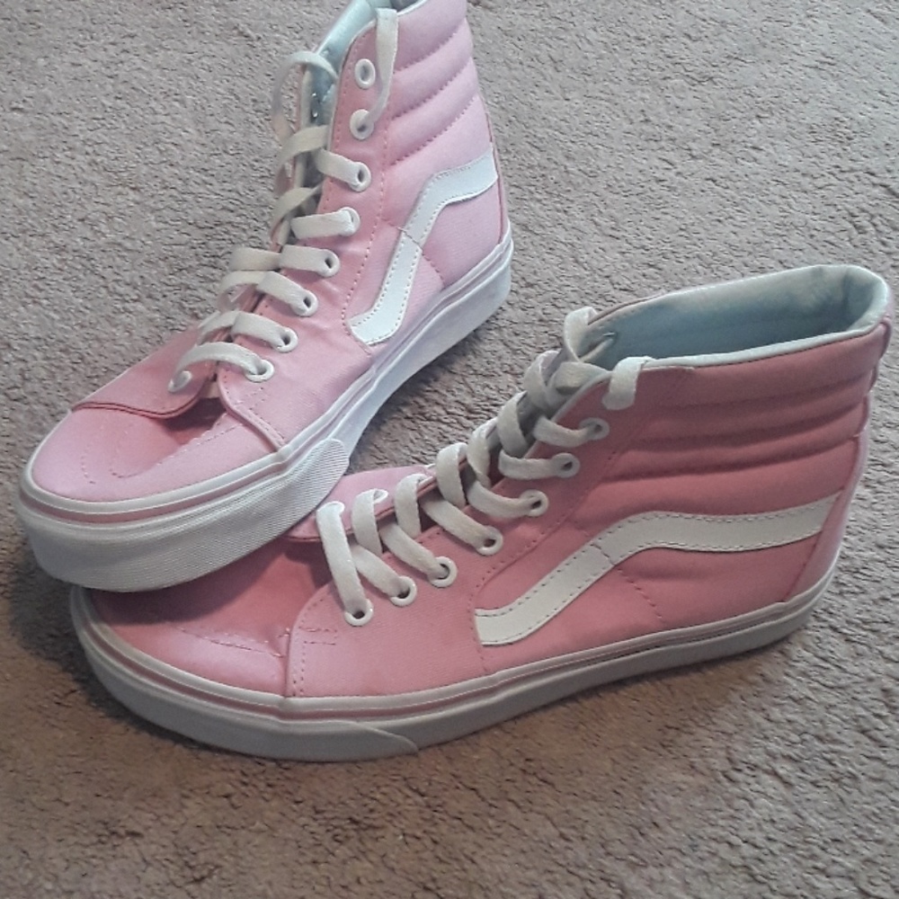 Pink van High tops